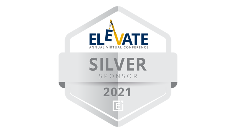 Elevate Silver Sponsor badge